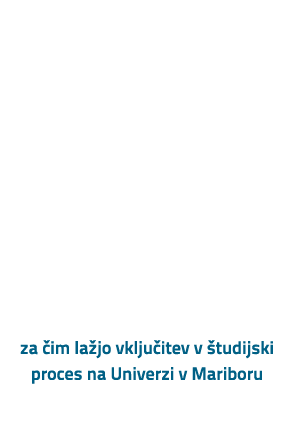 za im la jo vklju itev v  tudijski proces na Univerzi v Mariboru 