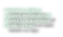 V eladi na sliki so vgrajeni metamateriali in velja za najvarnej o  elado na trgu.
