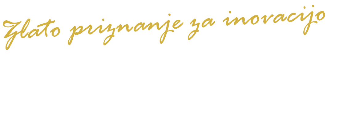Zlato priznanje za inovacijo 