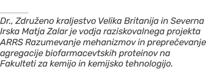 ￼ Dr., Zdru eno kraljestvo Velika Britanija in Severna Irska Matja Zalar je vodja raziskovalnega projekta ARRS Razume...