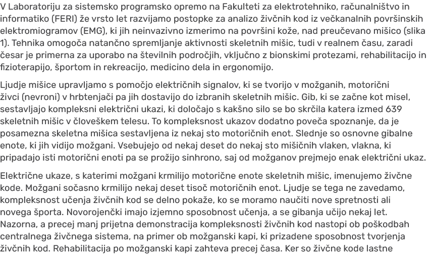 ﻿V Laboratoriju za sistemsko programsko opremo na Fakulteti za elektrotehniko, ra unalni tvo in informatiko (FERI) e...