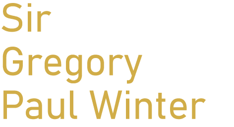 ﻿Sir Gregory Paul Winter