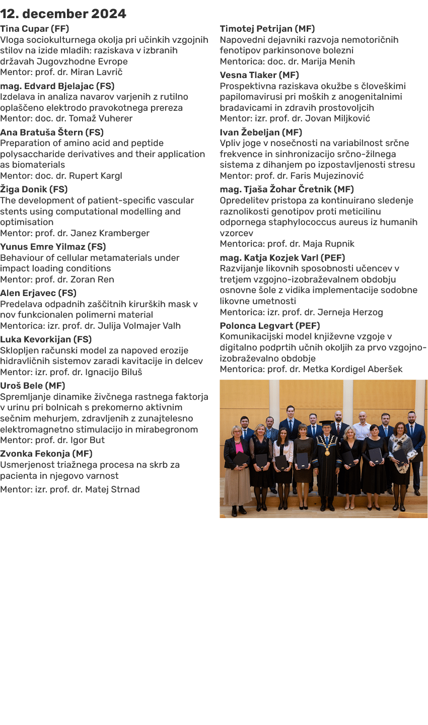 12. december 2024 Tina Cupar (FF) Vloga sociokulturnega okolja pri u inkih vzgojnih stilov na izide mladih: raziskava...