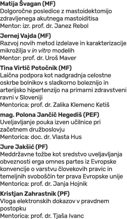 Matija vagan (MF) Dolgoro ne posledice z mastoidektomijo zdravljenega akutnega mastoiditisa Mentor: izr. prof. dr. J...