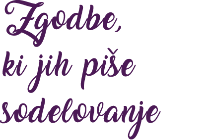 Zgodbe, ki jih pi e sodelovanje