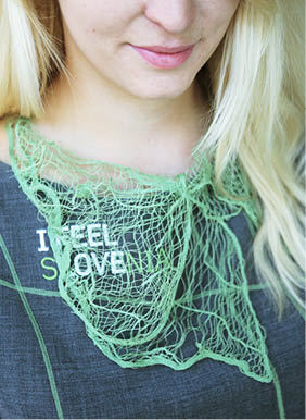 Milano, Expo Milano 2015. Slovenski paviljon cipke 