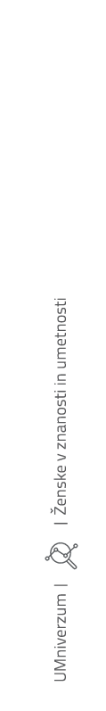  UMniverzum | ￼ | enske v znanosti in umetnosti