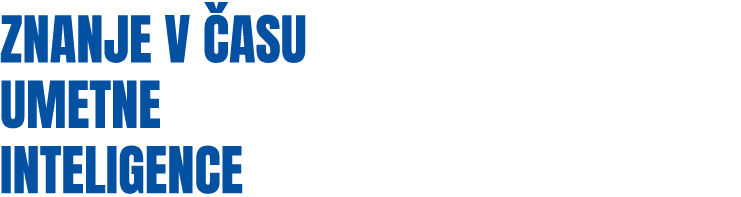 ZNANJE V ASU UMETNE INTELIGENCE
