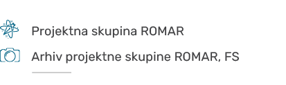 ￼,,Projektna skupina ROMAR,,,,￼,,Arhiv projektne skupine ROMAR, FS ,,, ￼